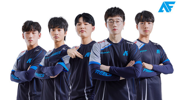 PWS 프리시즌 우승팀 Afreeca Freecs.